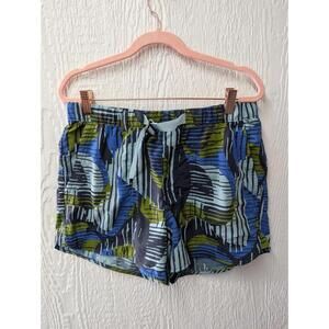 REI Co-op Blue Green Trailmade Amphib Shorts Hiking Outdoors Size Medium